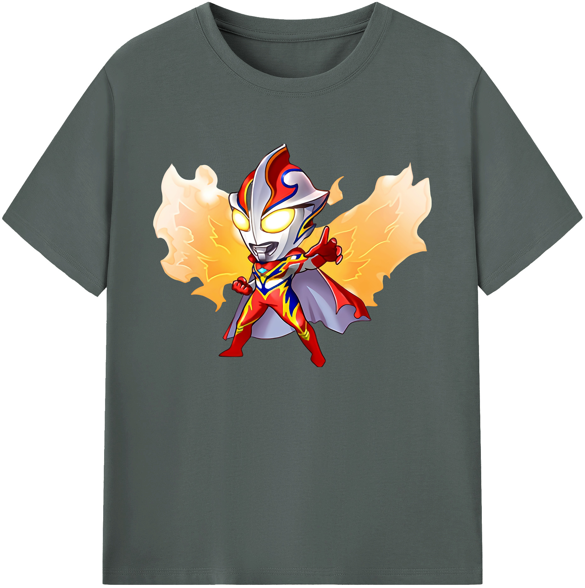 （画像用） ウルトラマン Ultraman 綿100％ メンズ半袖Tシャツ｜肌触りやわらか＆通気性